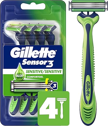 Gillette Sensor3 Sensitive Men’s ...