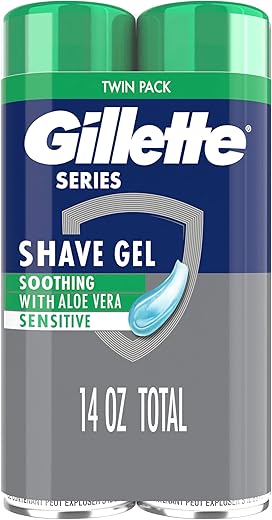 Gillette Soothing Shave Gel for Sensiti...