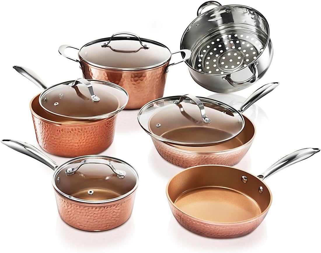 Gotham Steel 15-Piece Non-Stick Ceramic...