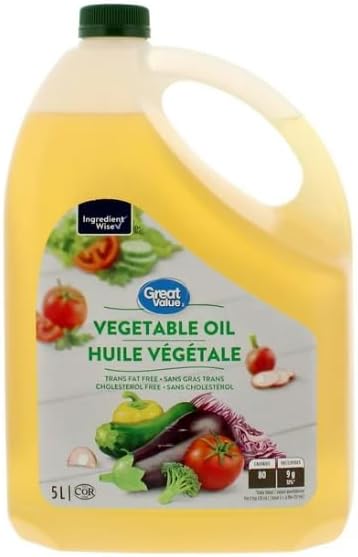 Pure Vegetable Cooking Oil – 5L, ...