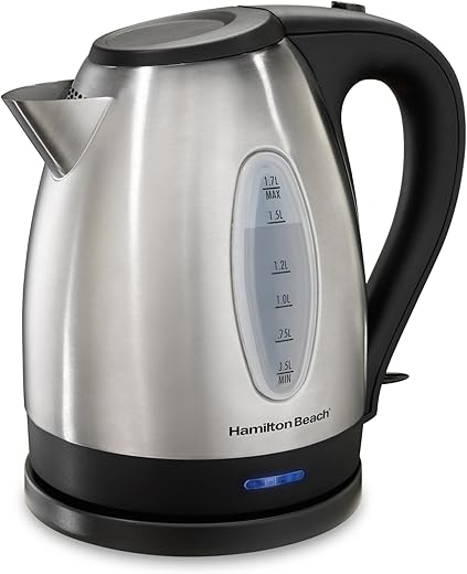 Hamilton Beach 1.7L Electric Tea Kettle...
