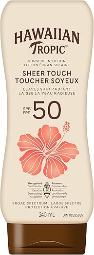 Hawaiian Tropic Sheer Touch SPF 50 Suns...