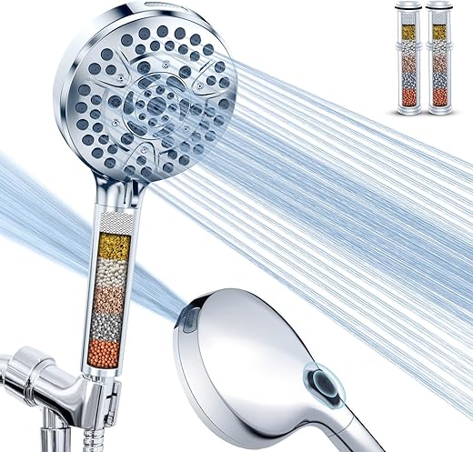 10-Mode High Pressure Handheld Shower H...