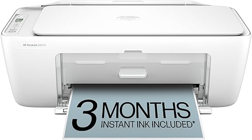 HP DeskJet 2827e Wireless All-in-One Co...