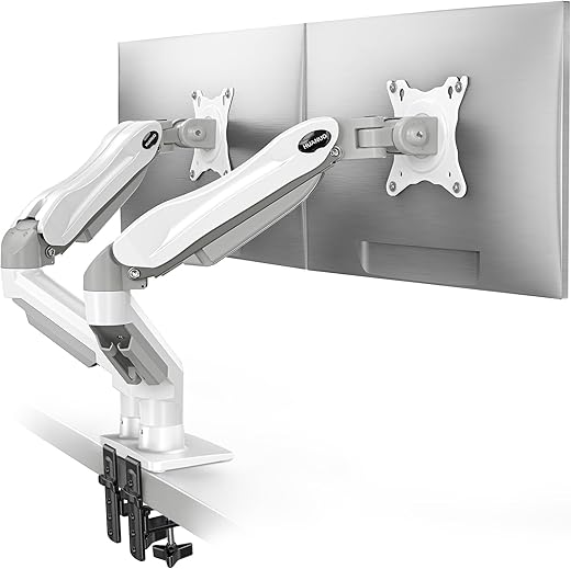 Dual Monitor Mount with Adjustable Arms...