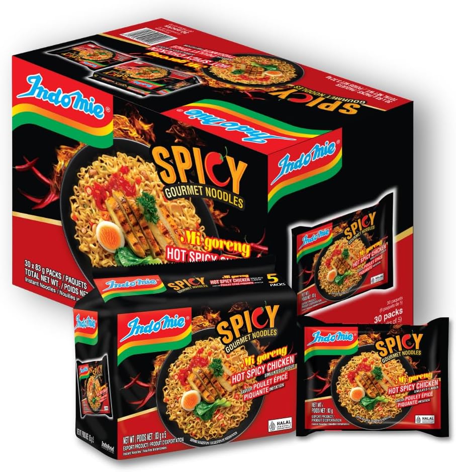 Indomie Hot & Spicy Chicken Instan...