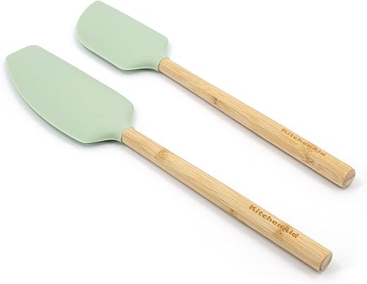 KitchenAid 2-Piece Silicone Spatula Set...