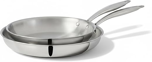 Lagostina Forte 3-Ply Skillet Set ̵...