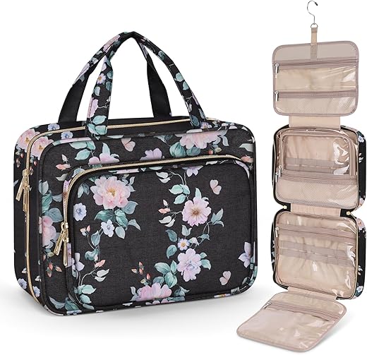Large Waterproof Toiletry Bag for Women...
