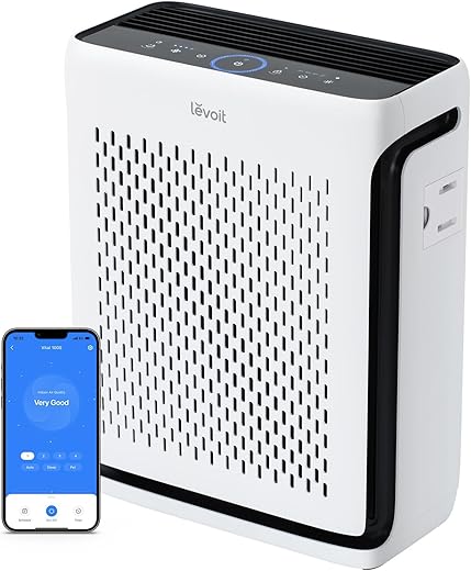 LEVOIT HEPA Air Purifier for Large Room...