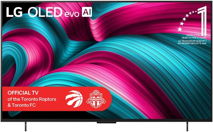 LG 42-Inch C5 OLED 4K Smart TV with AI ...