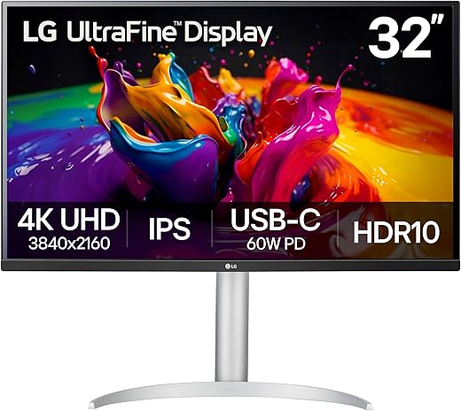 LG Ultrafine 32″ 4K UHD Monitor w...