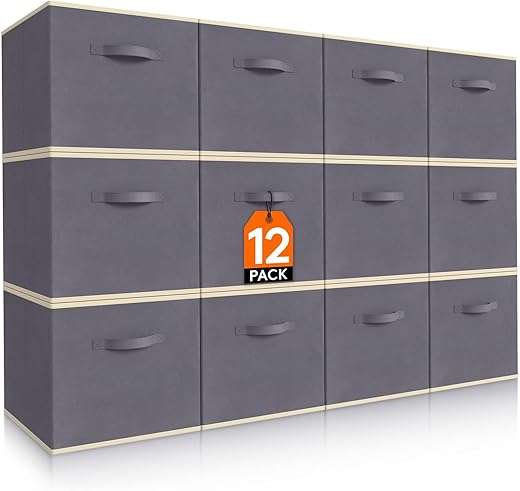 Lifewit 11″ Foldable Cube Storage...