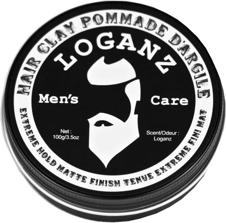 Loganz Hair Clay – Strong Hold, M...