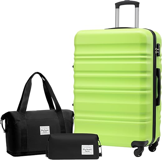 Apple Green 3-Piece Hardshell Luggage S...