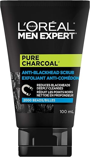 L’Oréal Paris Men’s Charcoal Anti-Black...