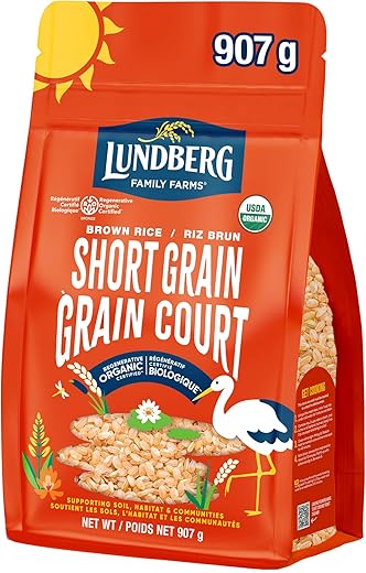Organic Short Grain Brown Rice – ...