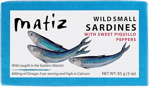 Wild Caught Sardines with Sweet Piquill...