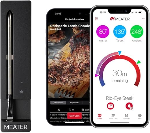 MEATER SE Smart Bluetooth Meat Thermome...