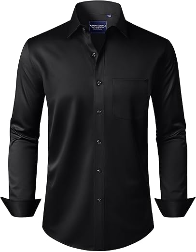 Men’s Wrinkle-Free Long Sleeve Dr...