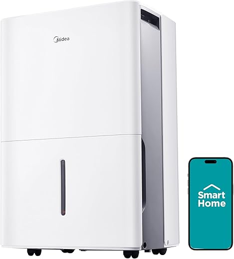 Midea WiFi Dehumidifier 35 Pint for Lar...