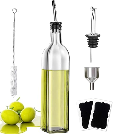 500ML Glass Oil and Vinegar Dispenser S...