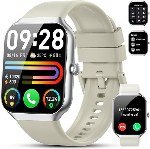 Bluetooth Smartwatch for Fitness with H...