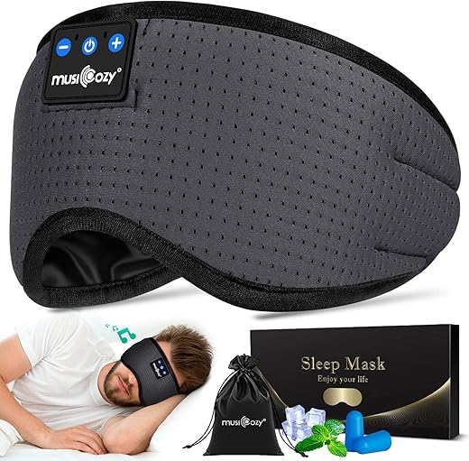 Bluetooth Sleep Headphones & Eye M...