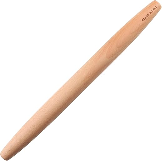 Muso Beech Wood French Rolling Pin R...