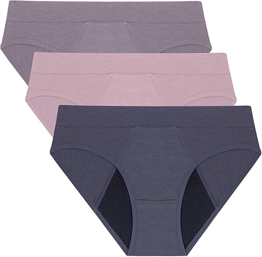 Breathable Modal Menstrual Hipster Unde...