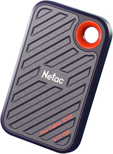 Netac 512GB Portable SSD – 2000MB...