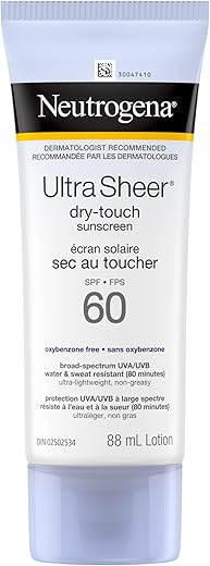 Neutrogena Ultra Sheer SPF 60 Sunscreen...