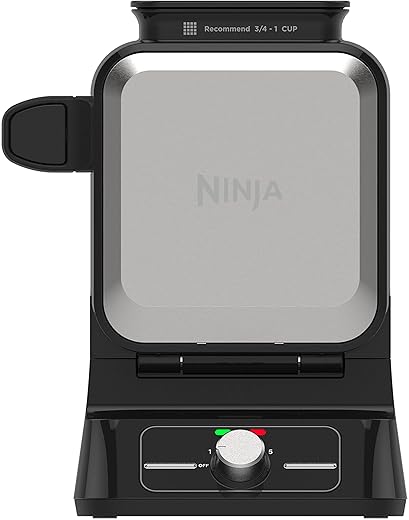 Ninja Belgian Waffle Maker with 5 Shade...