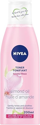NIVEA Gentle Facial Toner for Dry &...
