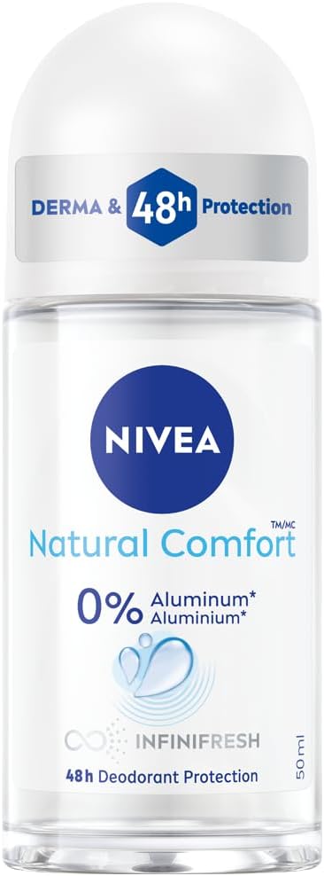 NIVEA Natural Comfort 48H Aluminum-Free...