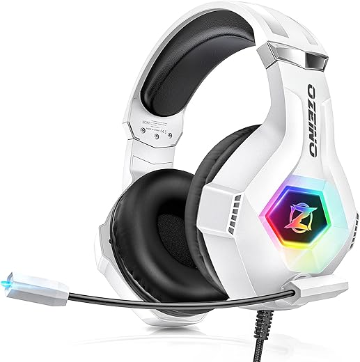 Ozeino Stereo Gaming Headset with Noise...