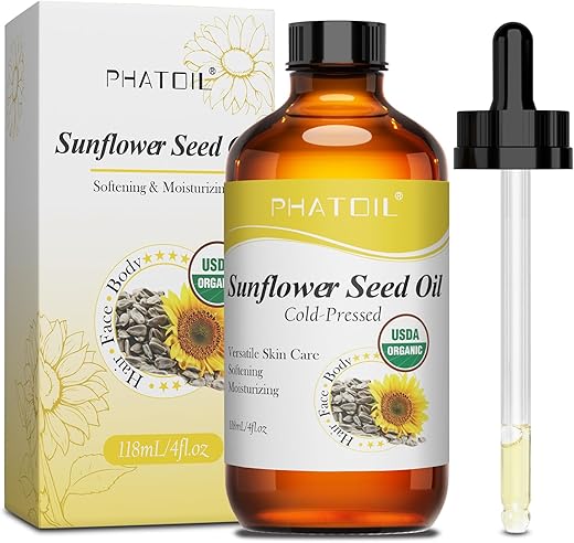 Organic Cold Pressed Sunflower Seed Oil...