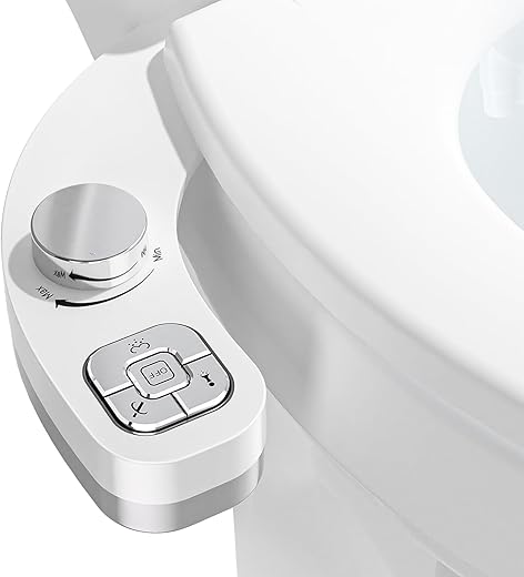 Dual Nozzle Bidet Toilet Attachment ...