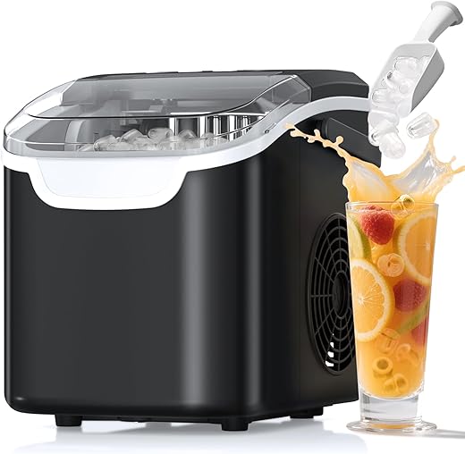 Portable Countertop Ice Maker – 2...