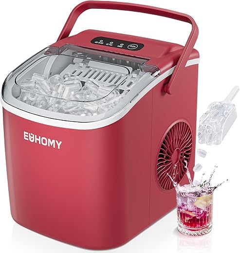 Portable Ice Maker Machine – 26lb...