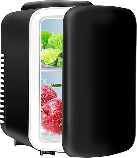 Compact 4L Mini Fridge – Portable...