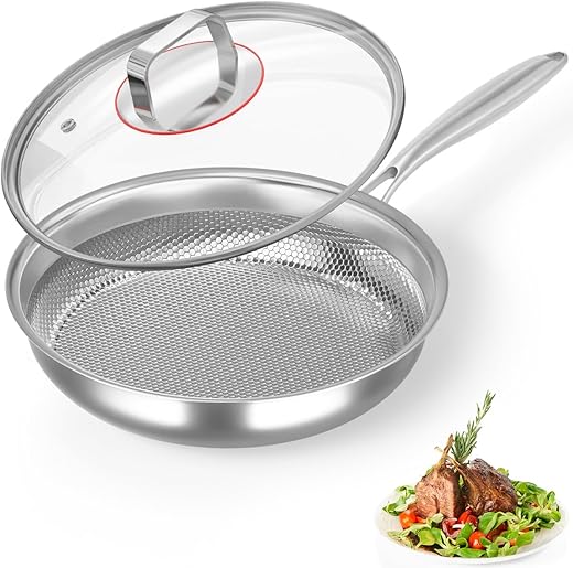 11.8-Inch 5-Ply Stainless Steel Frying ...