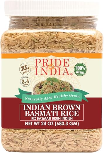 Extra Long Indian Brown Basmati Rice &#...