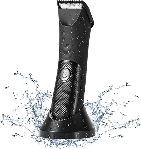Men’s Waterproof Body Hair Trimme...