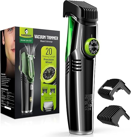 Rechargeable Waterproof Beard Trimmer w...