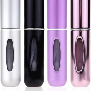 Refillable Perfume Atomizer Bottle Pack of 4
