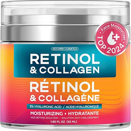 Retinol Hyaluronic Acid Face Cream R...