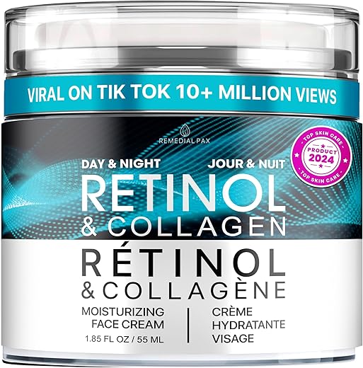 Retinol Face Moisturizer & Neck Fir...