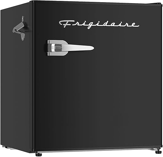 Frigidaire Black Retro Mini Refrigerato...