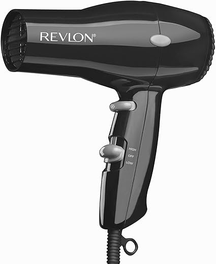 Revlon Compact Travel Hair Dryer –...